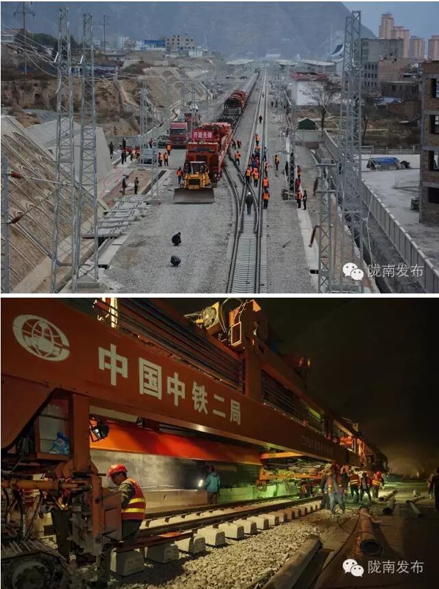 蘭渝鐵路最新進展！除胡麻嶺隧道外已全線鋪通